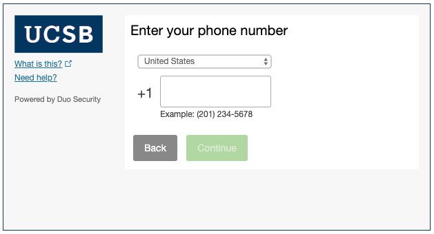 enter your phone number