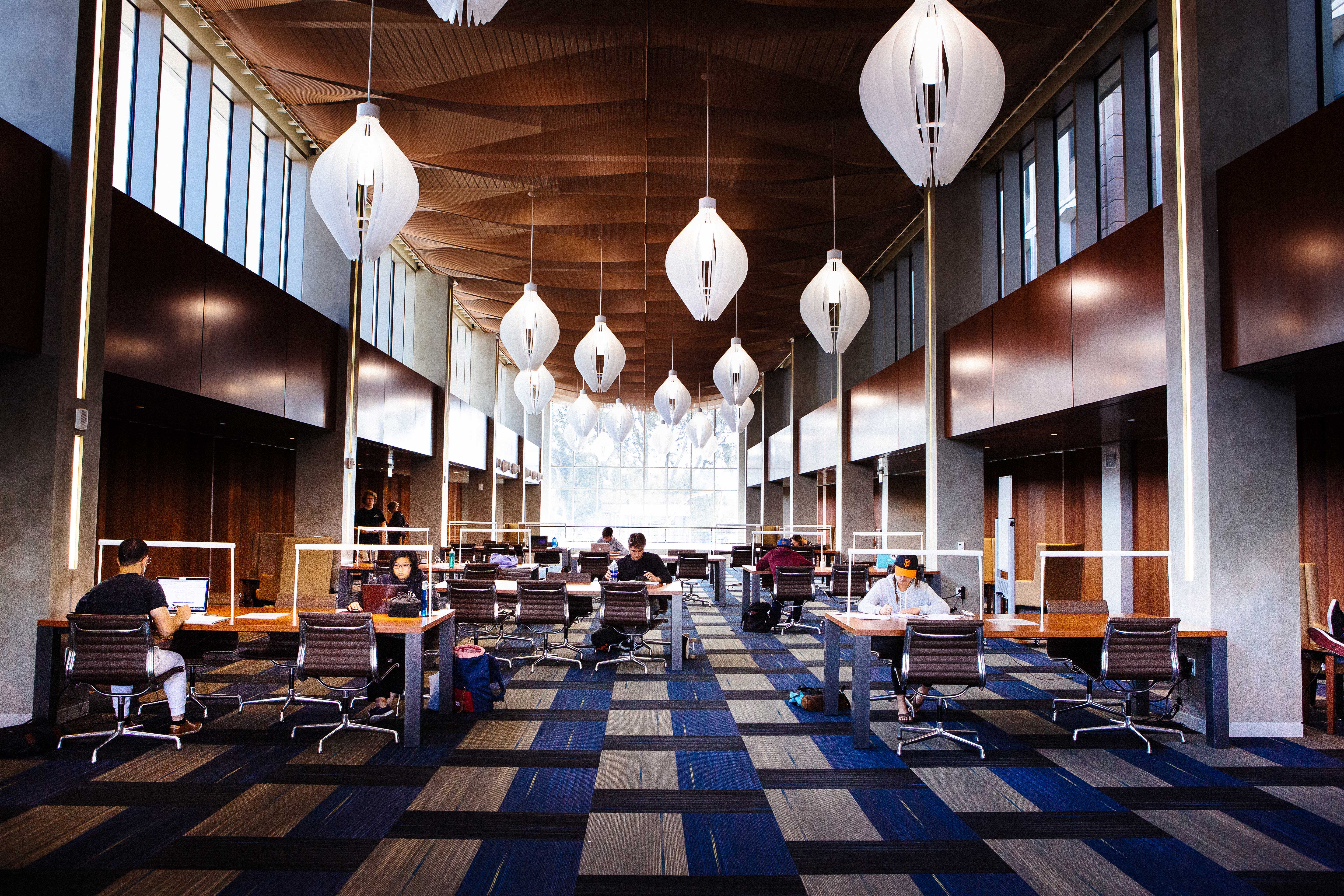 UCSB Library interior